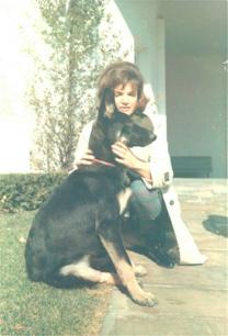 Jackie Kennedy with Clipper GSD